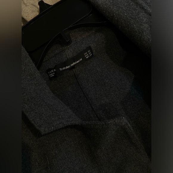 zara wool coat - Picture 3 of 4